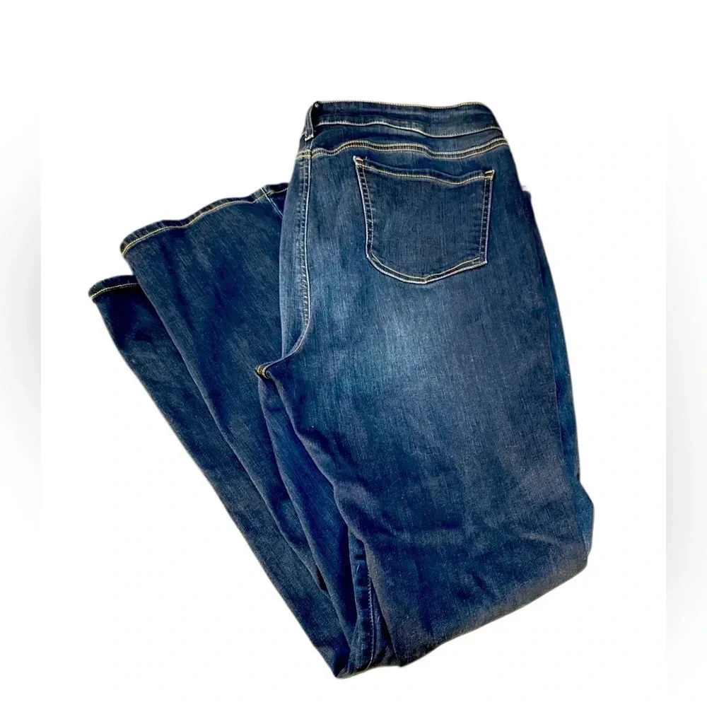 NYDJ Marilyn Straight Jeans Size 16 - Picture 1 of 10